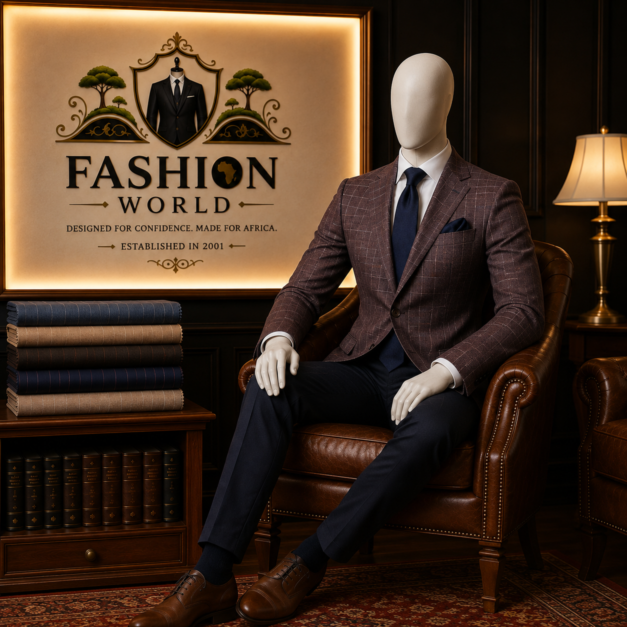 Classic Navy Bespoke Suit